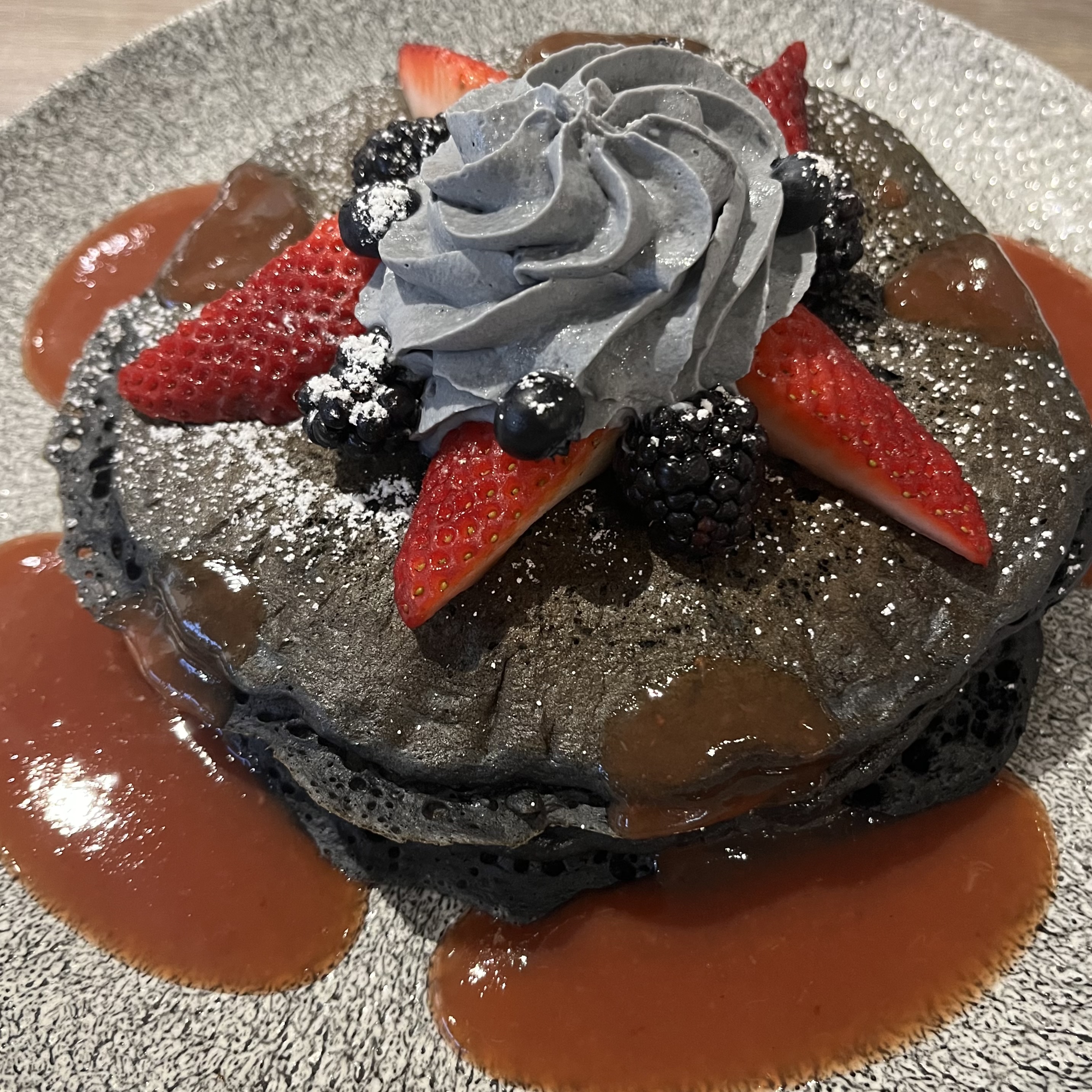 Charcoal Pancake