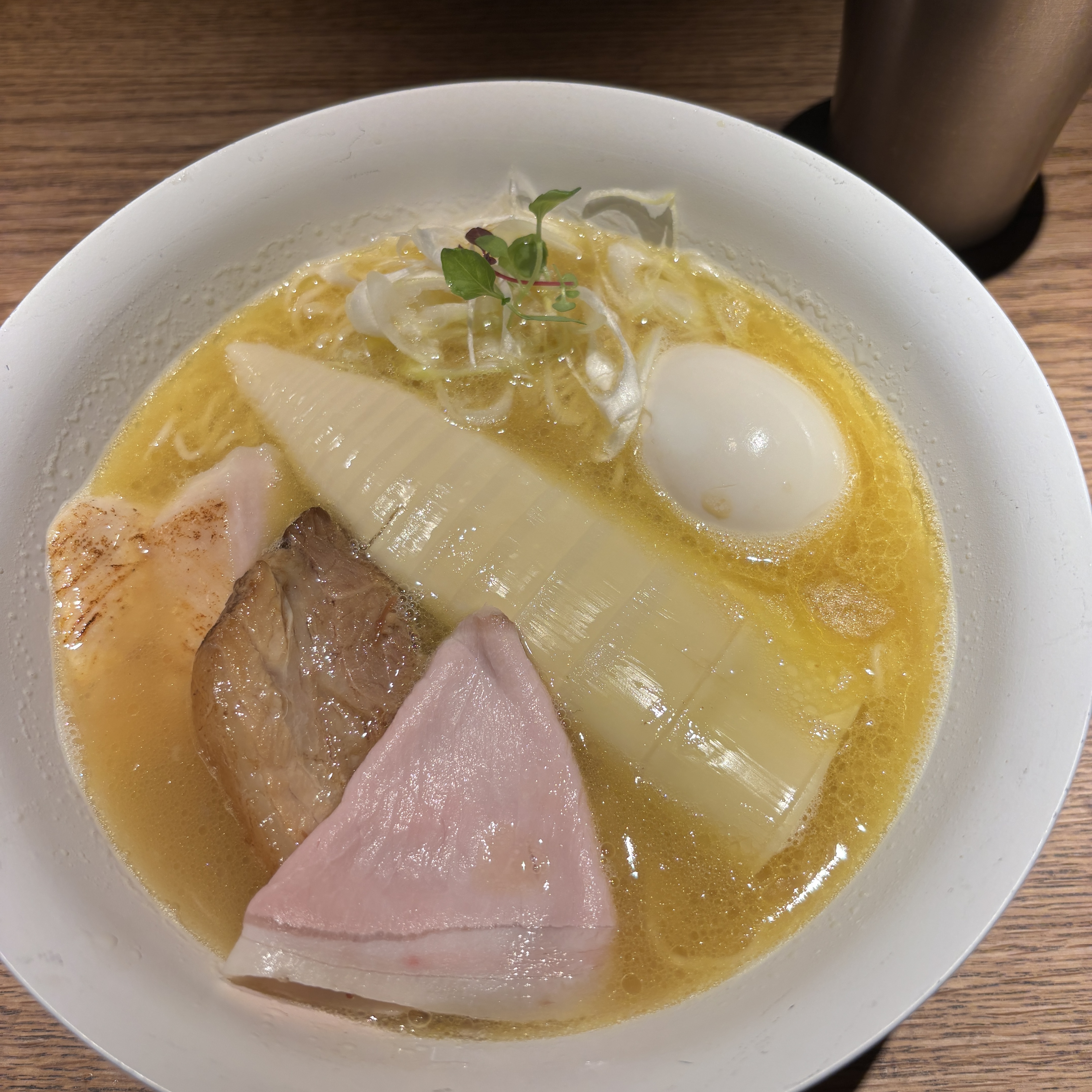 特製鶏白湯ラーメン